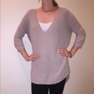 Express great oversized cream sweater!
